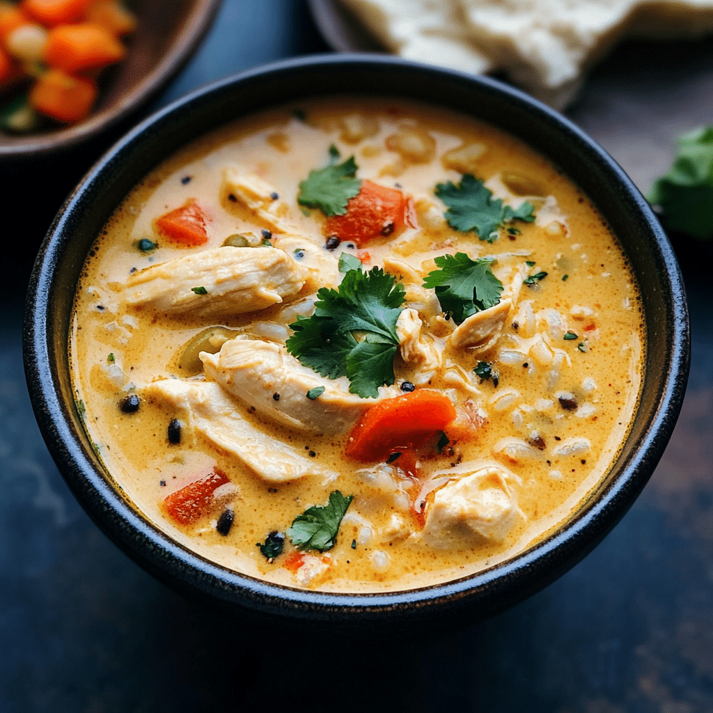 Chicken Curry Rice Soup