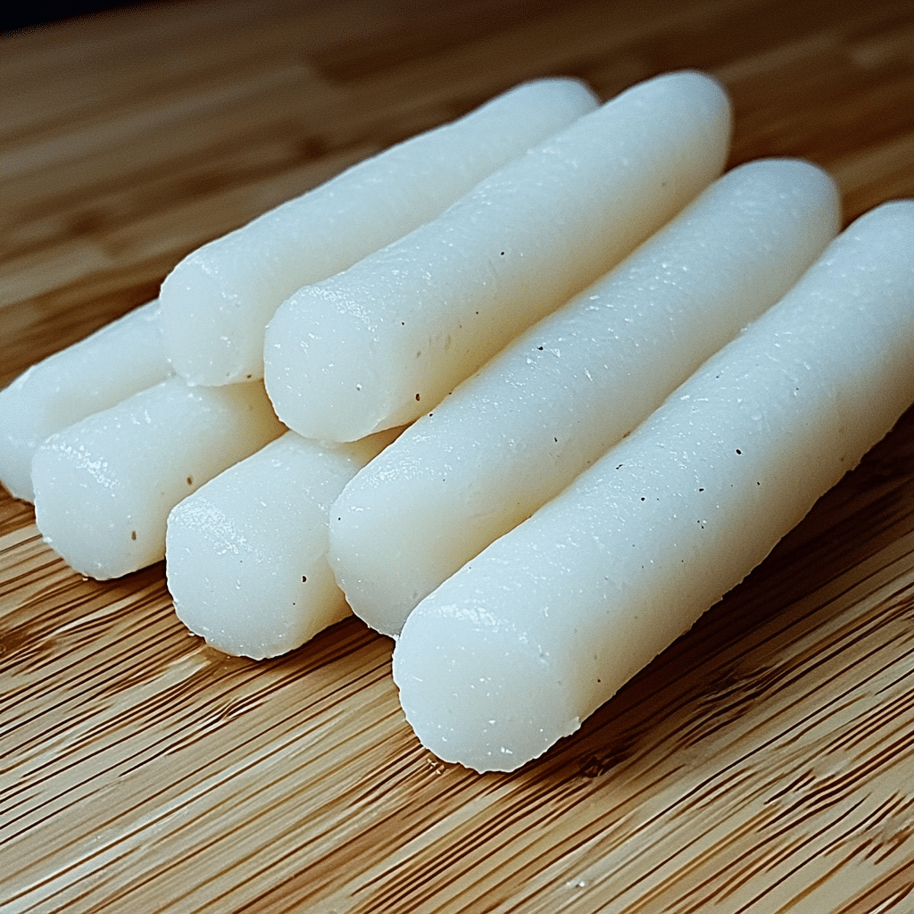 Homemade Korean Rice Cakes