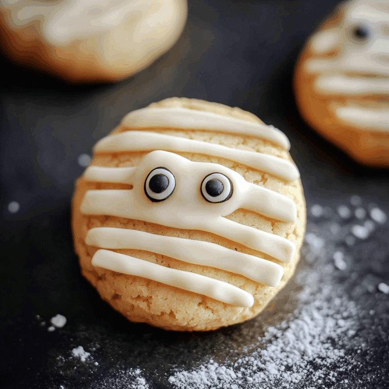 Mummy Cookies