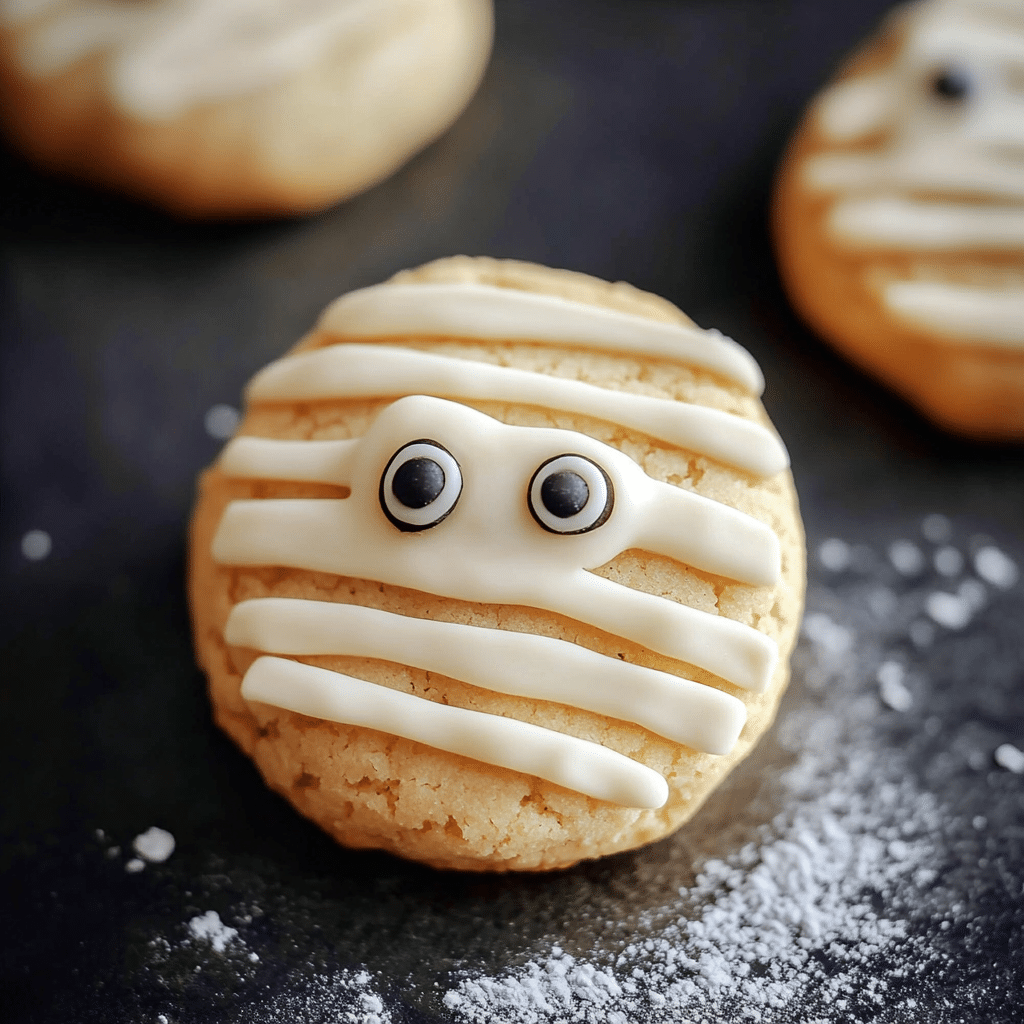 Mummy Cookies