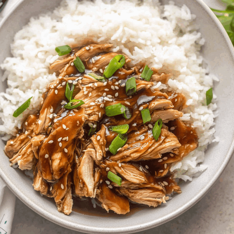 Slow Cooker Chicken Teriyaki