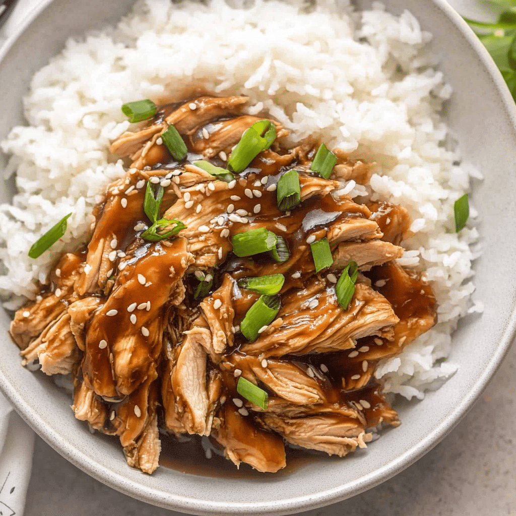Slow Cooker Chicken Teriyaki
