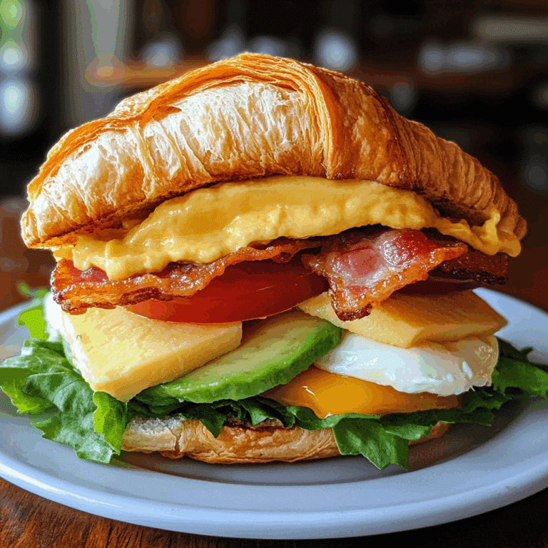 8-Layer Breakfast Sandwich