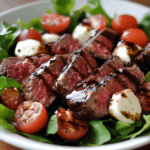 Balsamic Steak Salad with Mozzarella