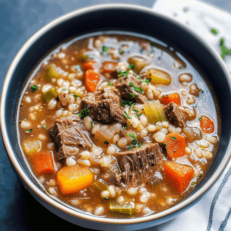Beef and Barley Soup