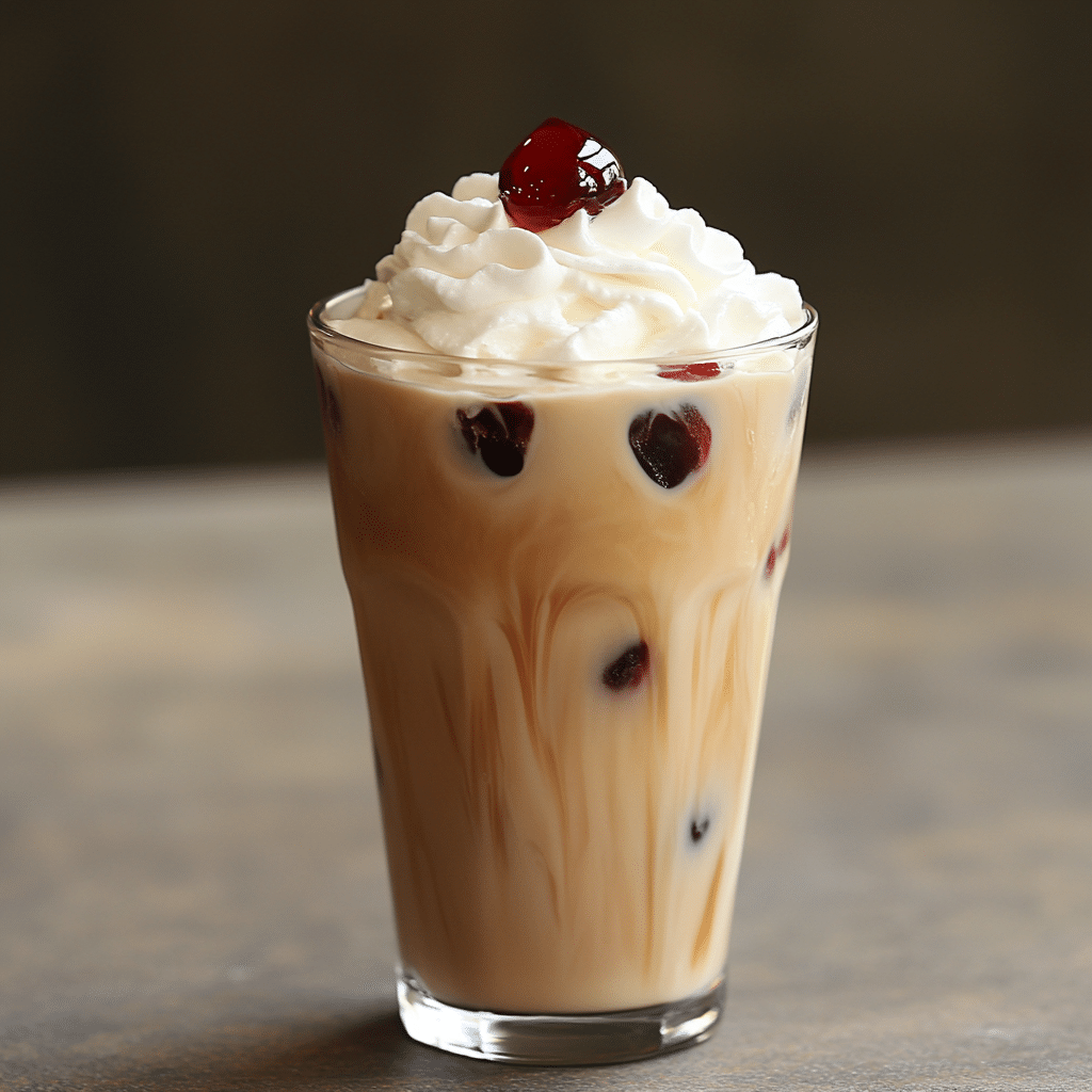Cherry Vanilla Iced Latte
