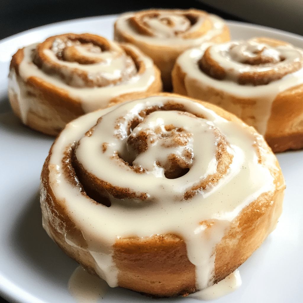 Cinnamon Rolls with Cream Cheese Frosting