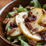 Fall Salad with Cranberry Vinaigrette