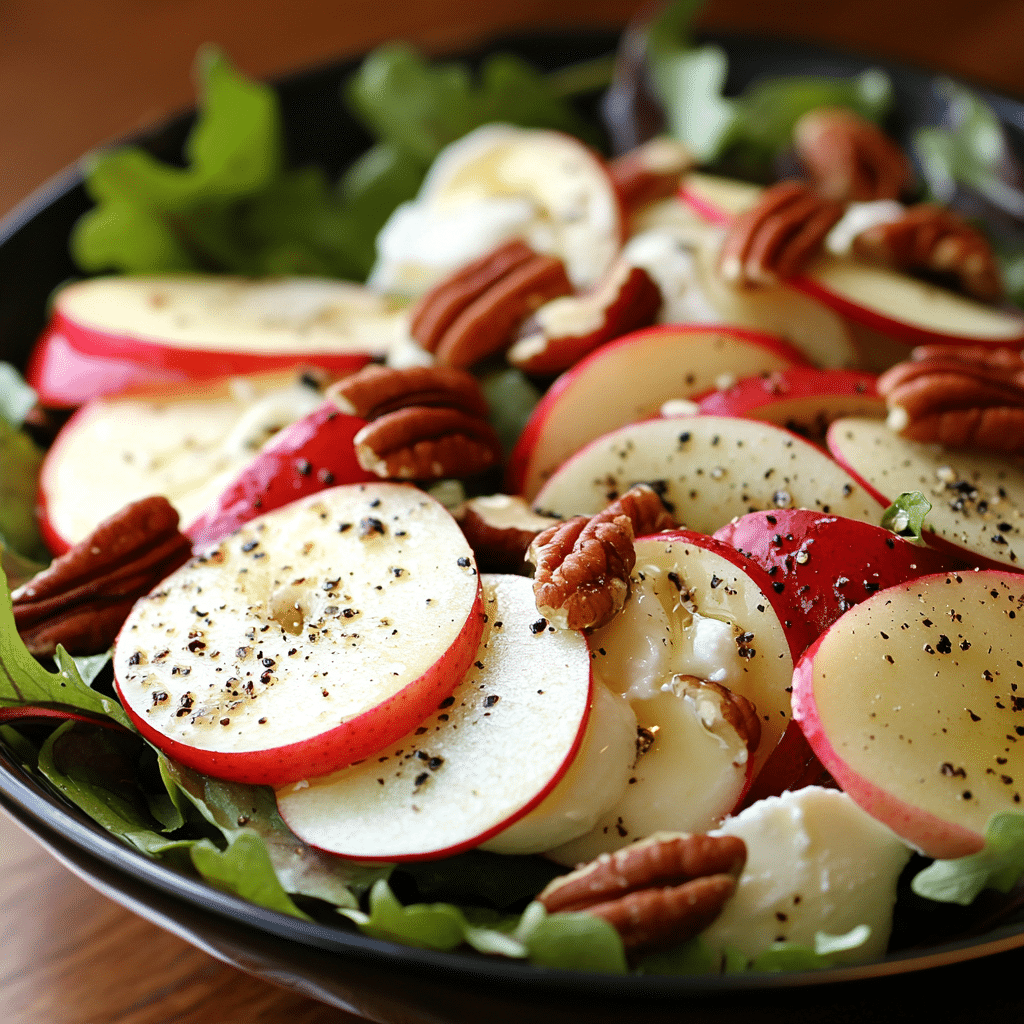 Honeycrisp Apple and Mozzarella Salad
