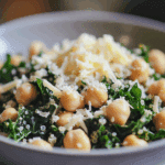 Kale Quinoa Chickpea Salad