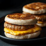 Make Ahead Breakfast Sandwiches with Turkey Sausage and Egg