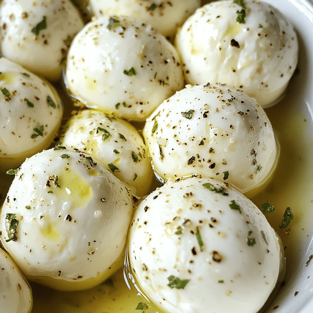 Marinated Mozzarella Balls
