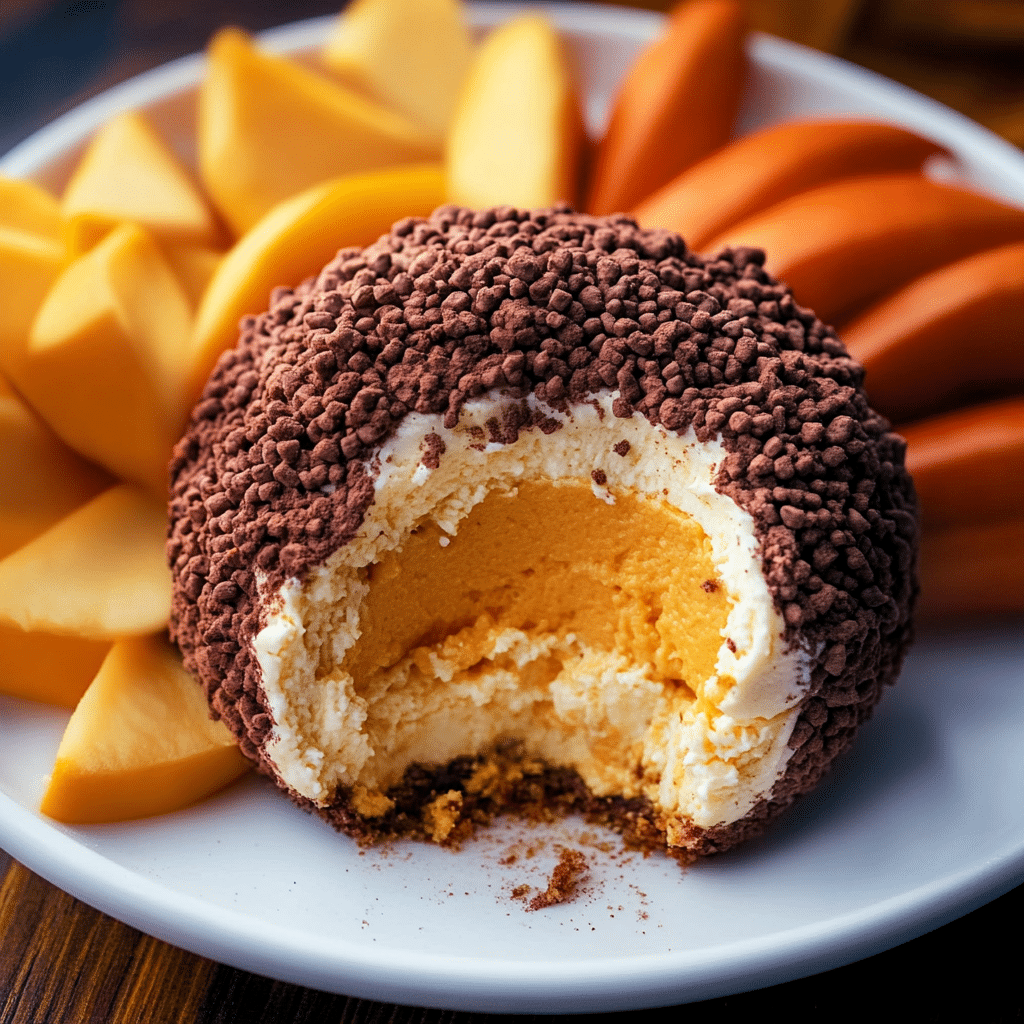 Pumpkin Cheesecake Ball