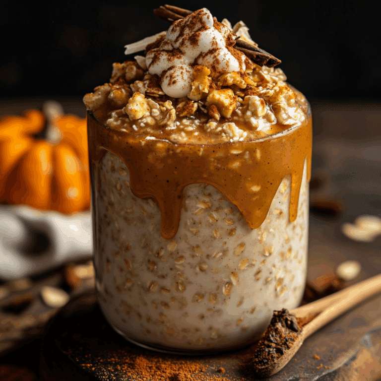 Pumpkin Spice Overnight Oats