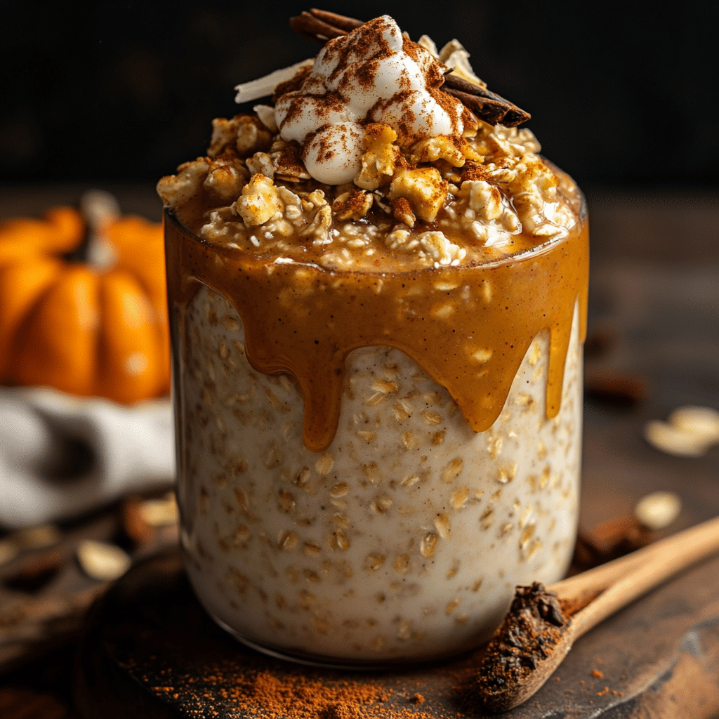 Pumpkin Spice Overnight Oats