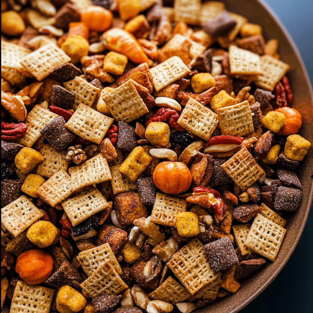 Pumpkin Spice Snack Mix