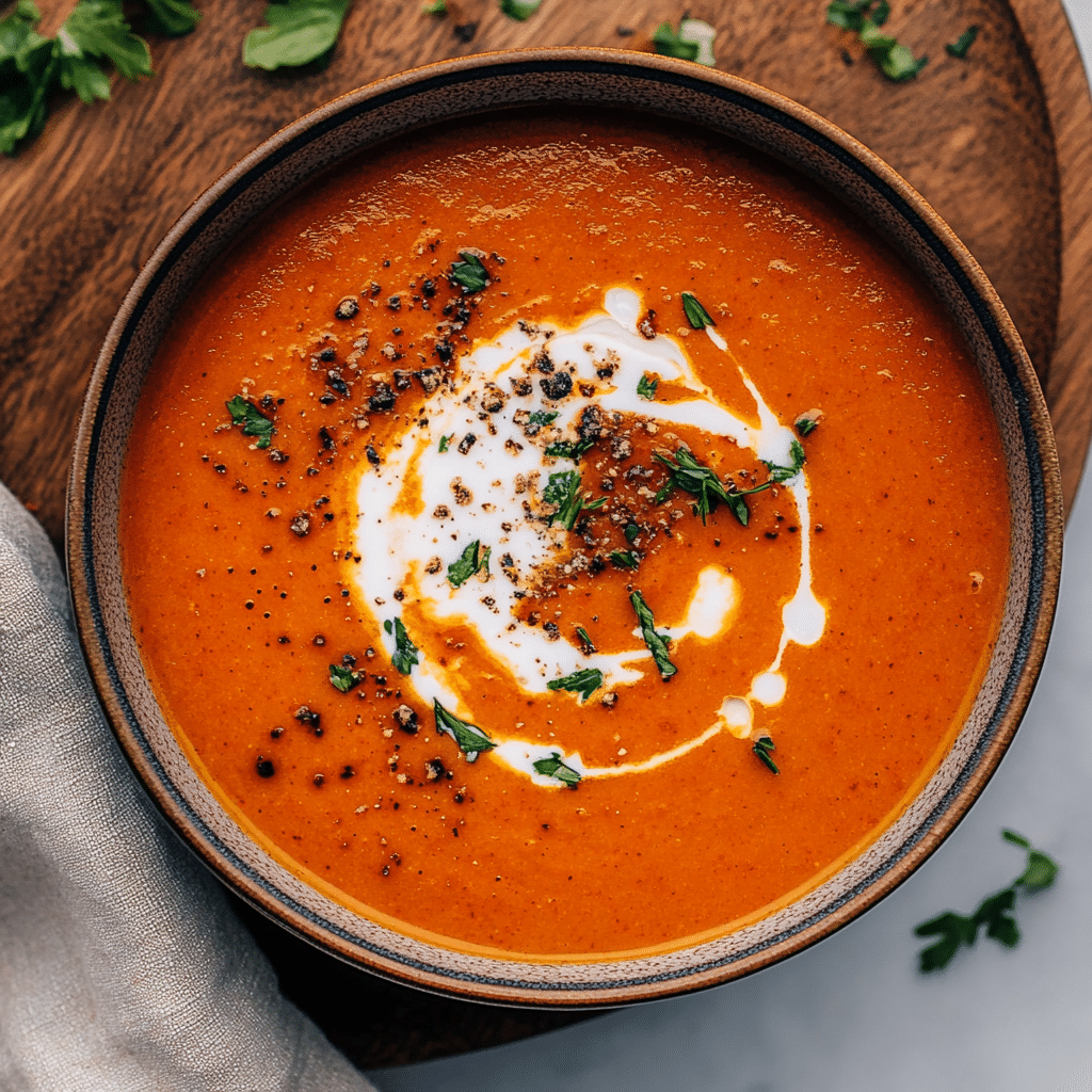 Roasted Red Pepper Soup
