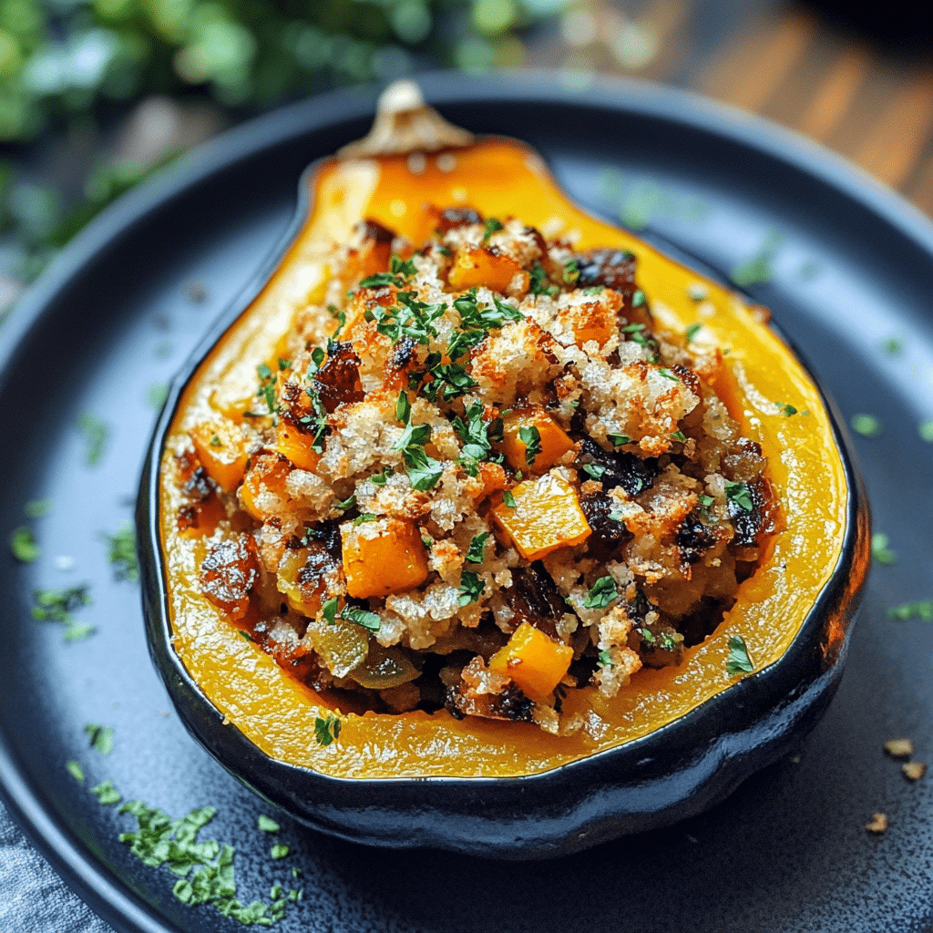 Stuffed Acorn Squash