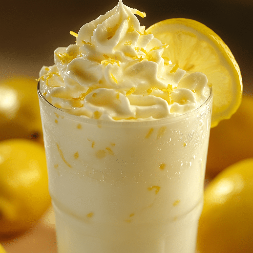 Whipped Lemonade