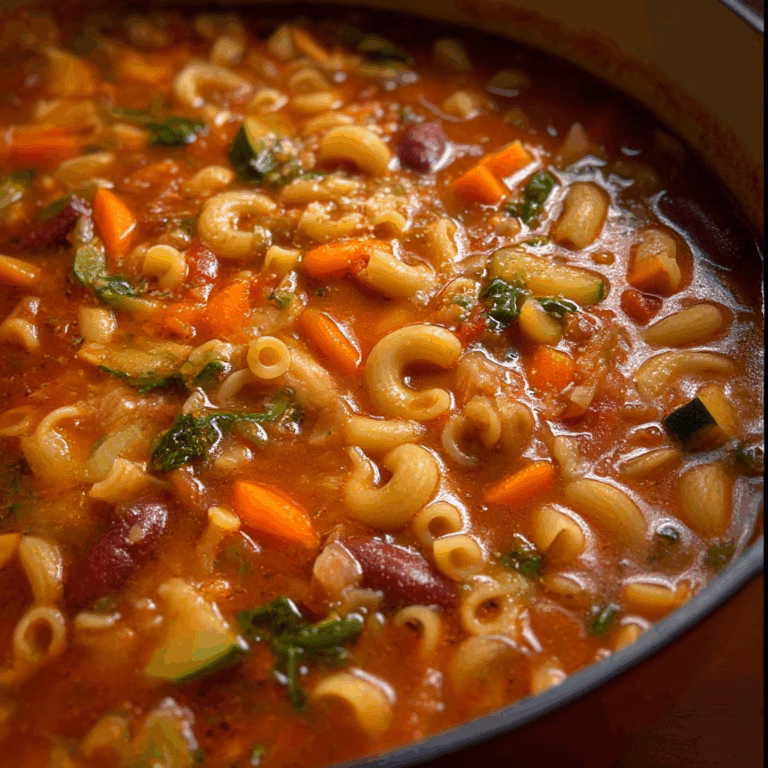 Hearty Minestrone Soup