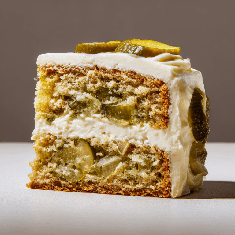 Pickle Cake with Cream Cheese Frosting