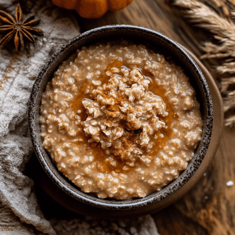 Pumpkin Spiced Oatmeal