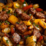 Smoked Turkey Sausage Breakfast Skillet