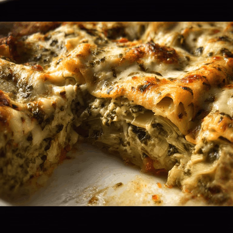 Spinach Artichoke Lasagna