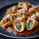 Spinach Ricotta Stuffed Shells