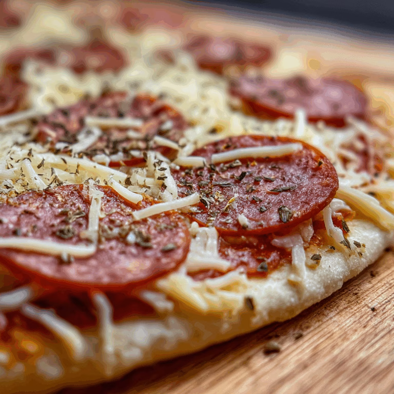 Turkey Pepperoni Pizza
