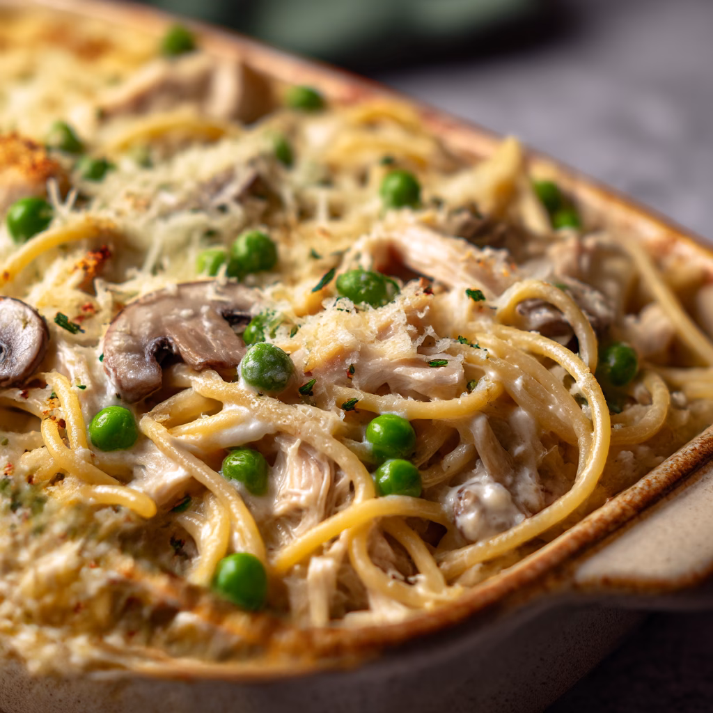 Turkey Tetrazzini Casserole