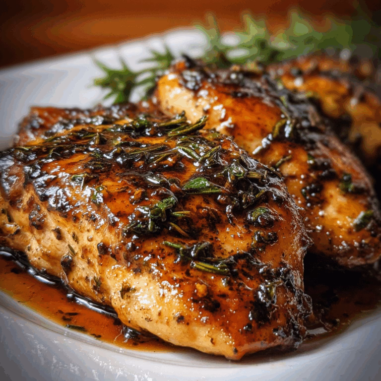 Balsamic Glazed Chicken