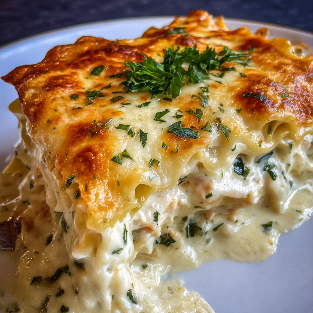 Chicken Alfredo Lasagna
