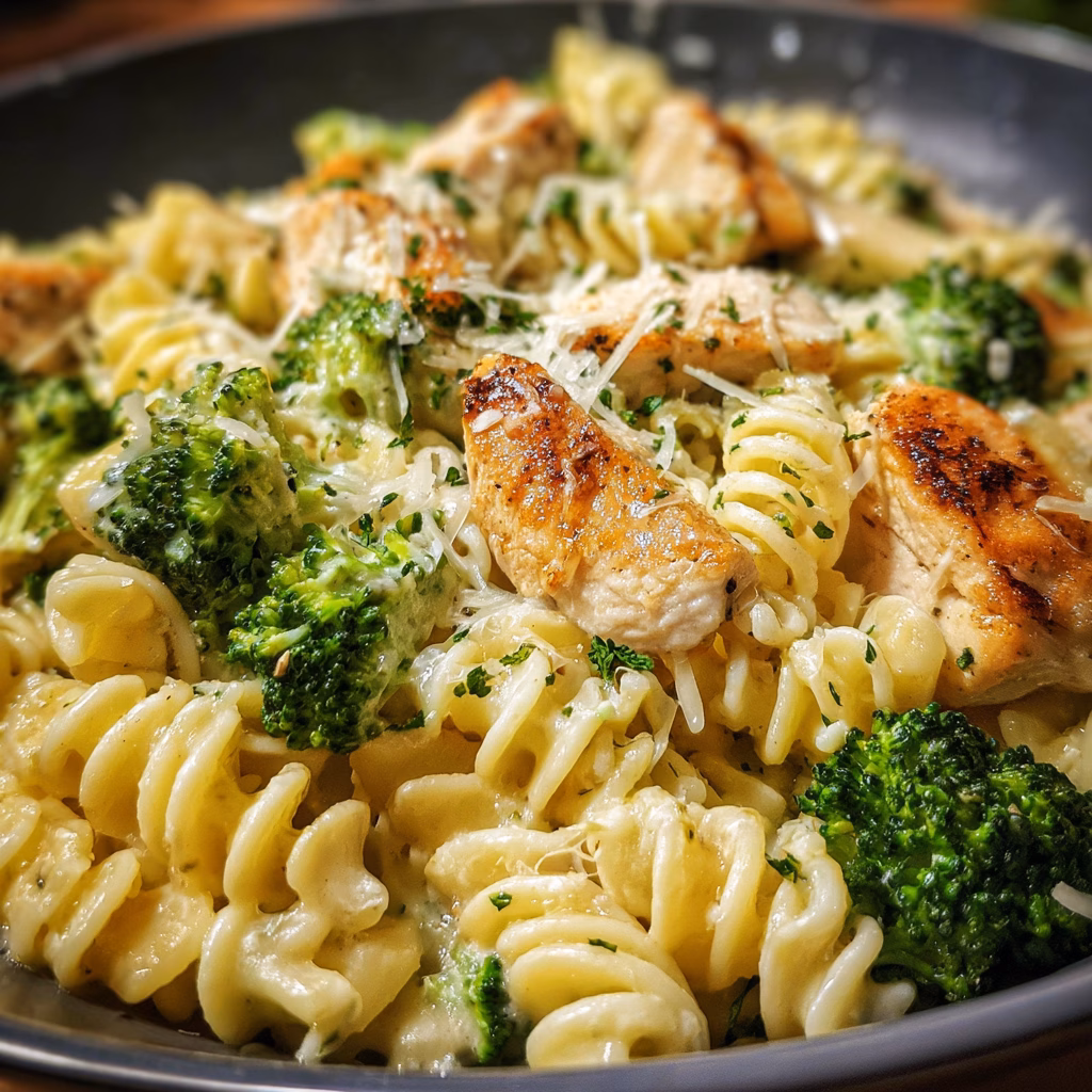 Chicken Broccoli Alfredo Pasta
