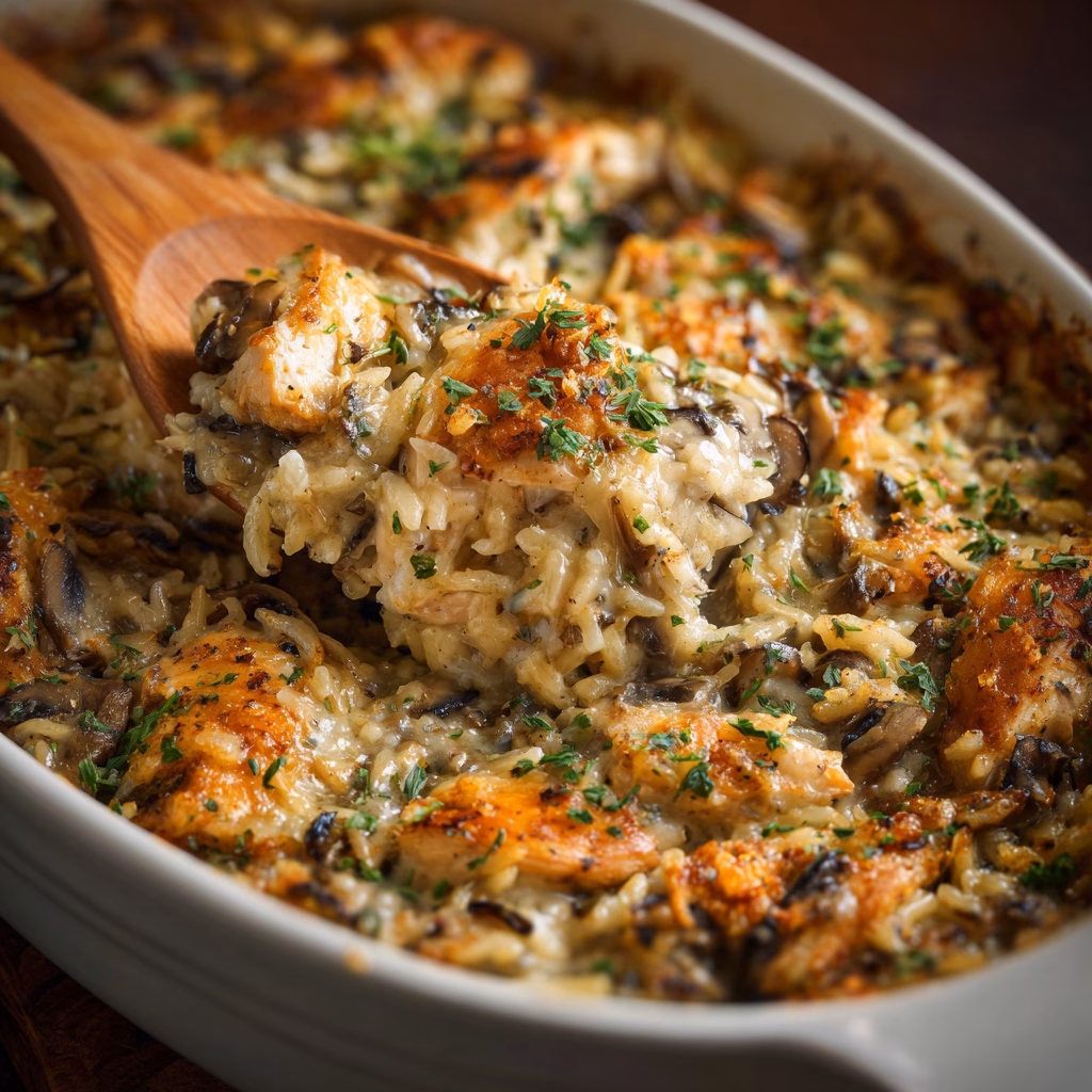 Chicken Wild Rice Casserole