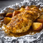 Honey Mustard Chicken Foil Packets