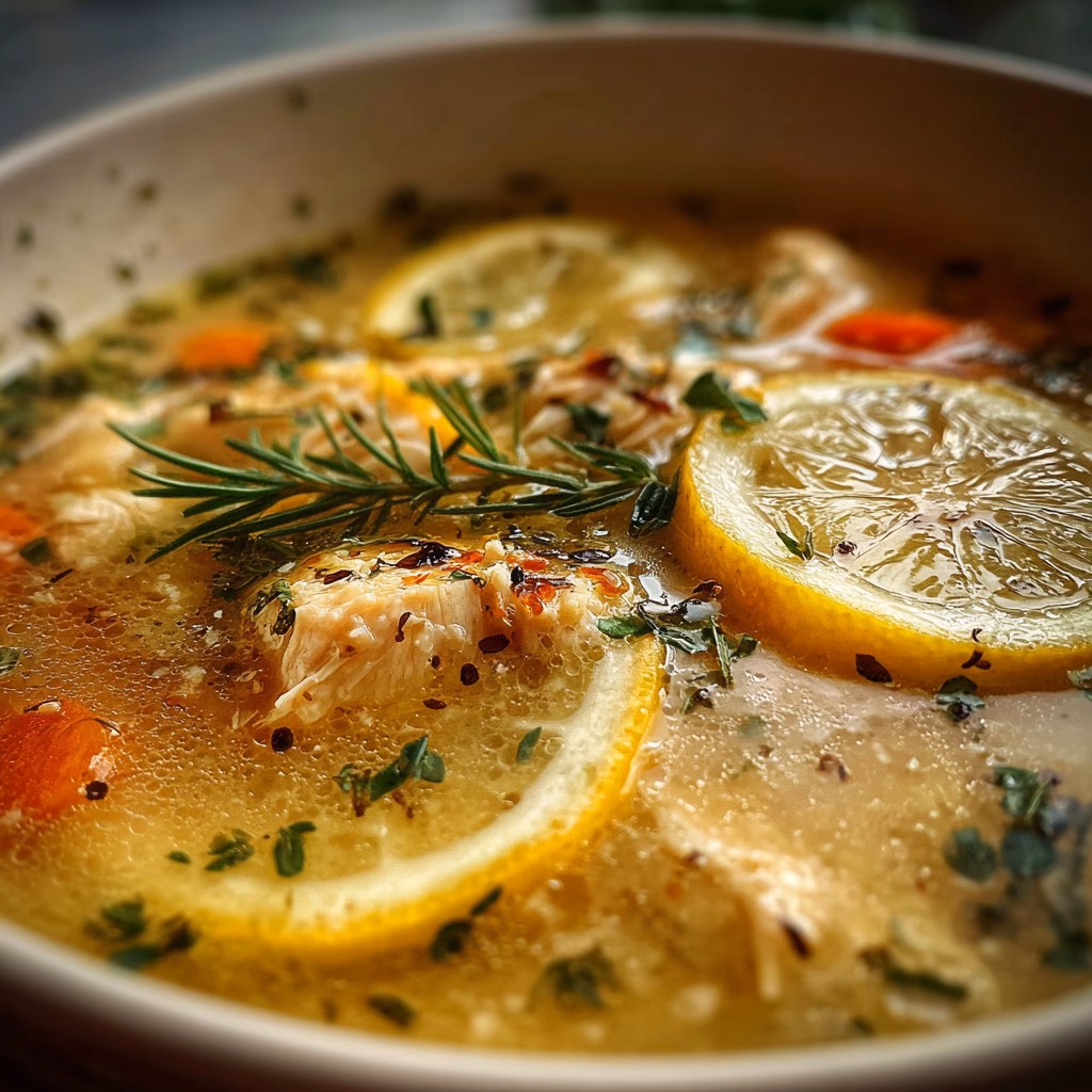 Lemon Chicken Soup